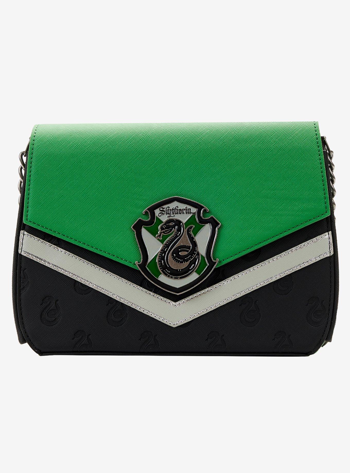 Loungefly Harry Potter Slytherin Crossbody Bag Hot Topic