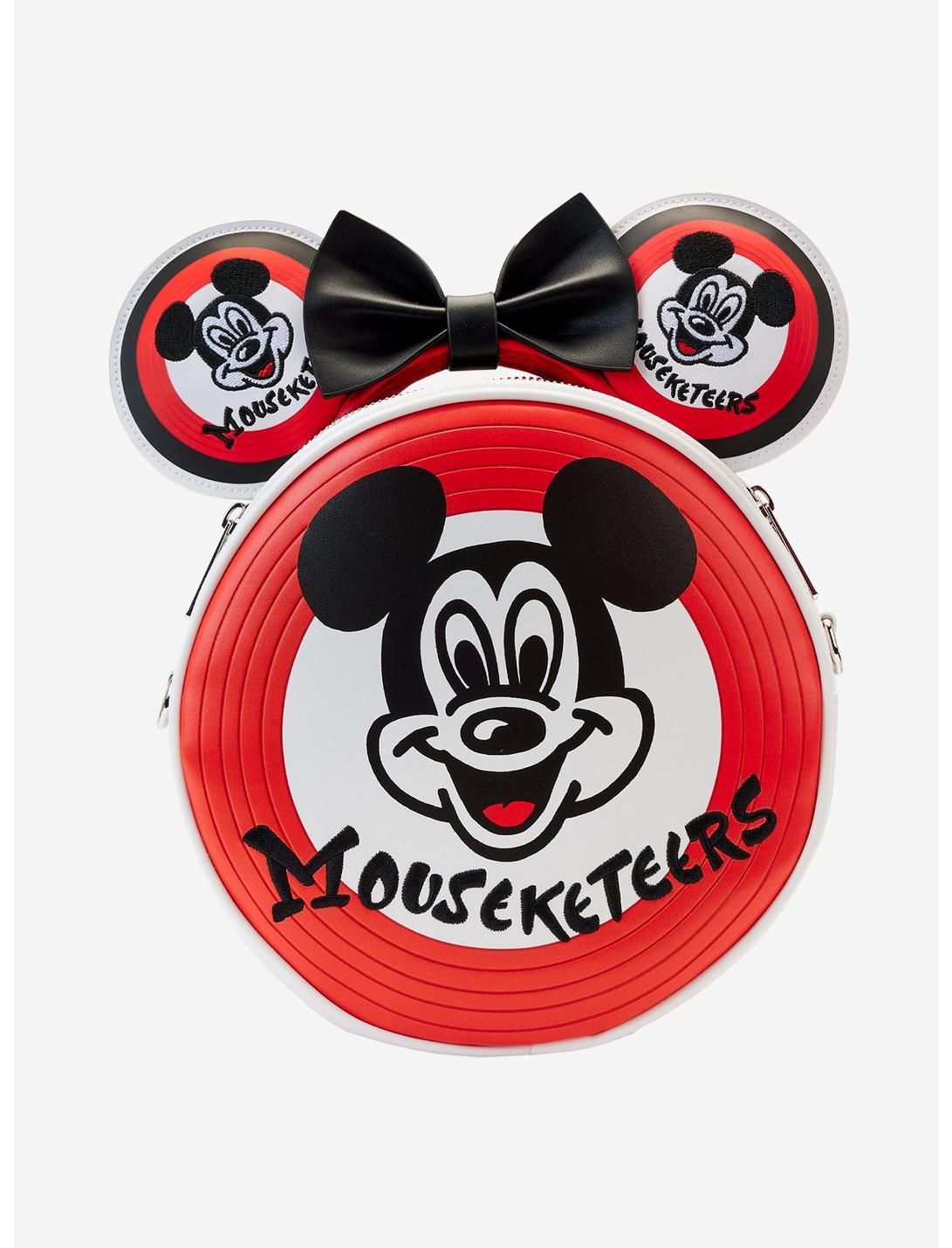 Loungefly Disney100 Mouseketeers Ear Holder Crossbody Bag, , hi-res