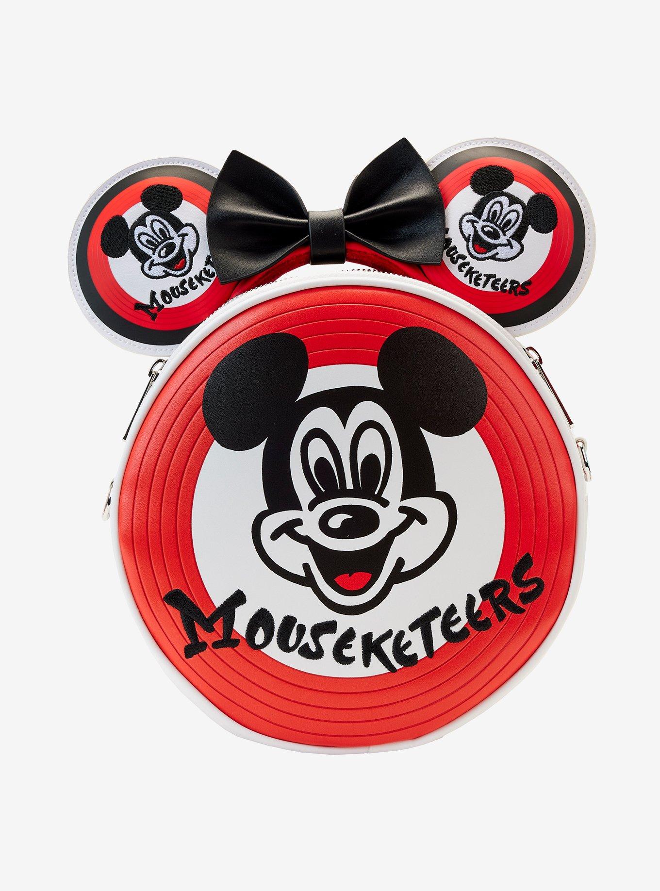 Loungefly Disney100 Mouseketeers Ear Holder Crossbody Bag, , hi-res