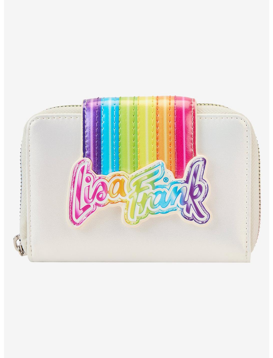 Loungefly Lisa Frank Rainbow Zipper Wallet, , hi-res