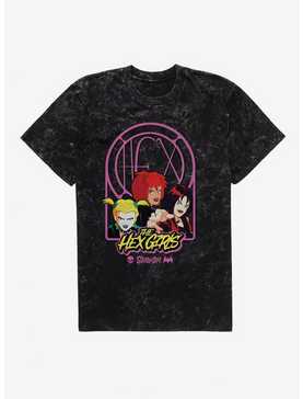 Scooby-Doo The Hex Girls Logo Mineral Wash T-Shirt, , hi-res