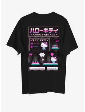 Hello Kitty Arcade 8-Bit Boyfriend Fit Girls T-Shirt, , hi-res