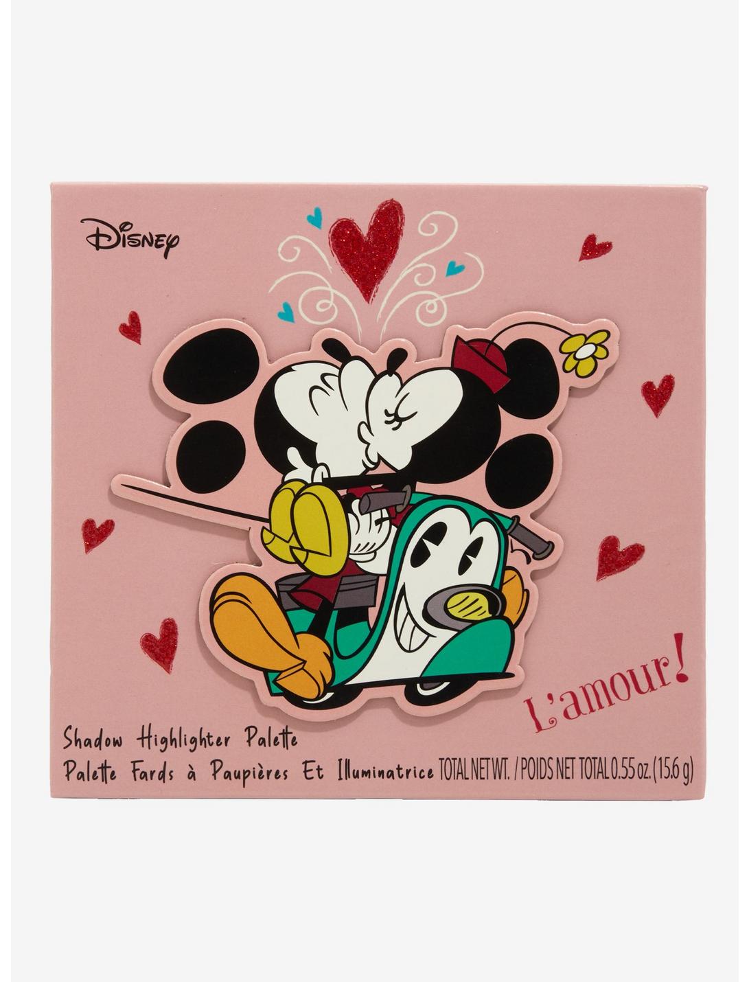 Disney Mickey Mouse & Minnie Mouse Love Eyeshadow & Highlighter Palette, , hi-res