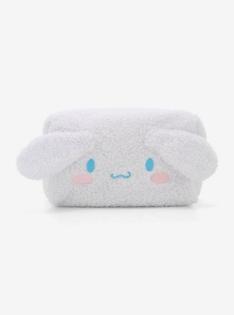 Sanrio Cinnamoroll Cute Plush White Makeup Bag