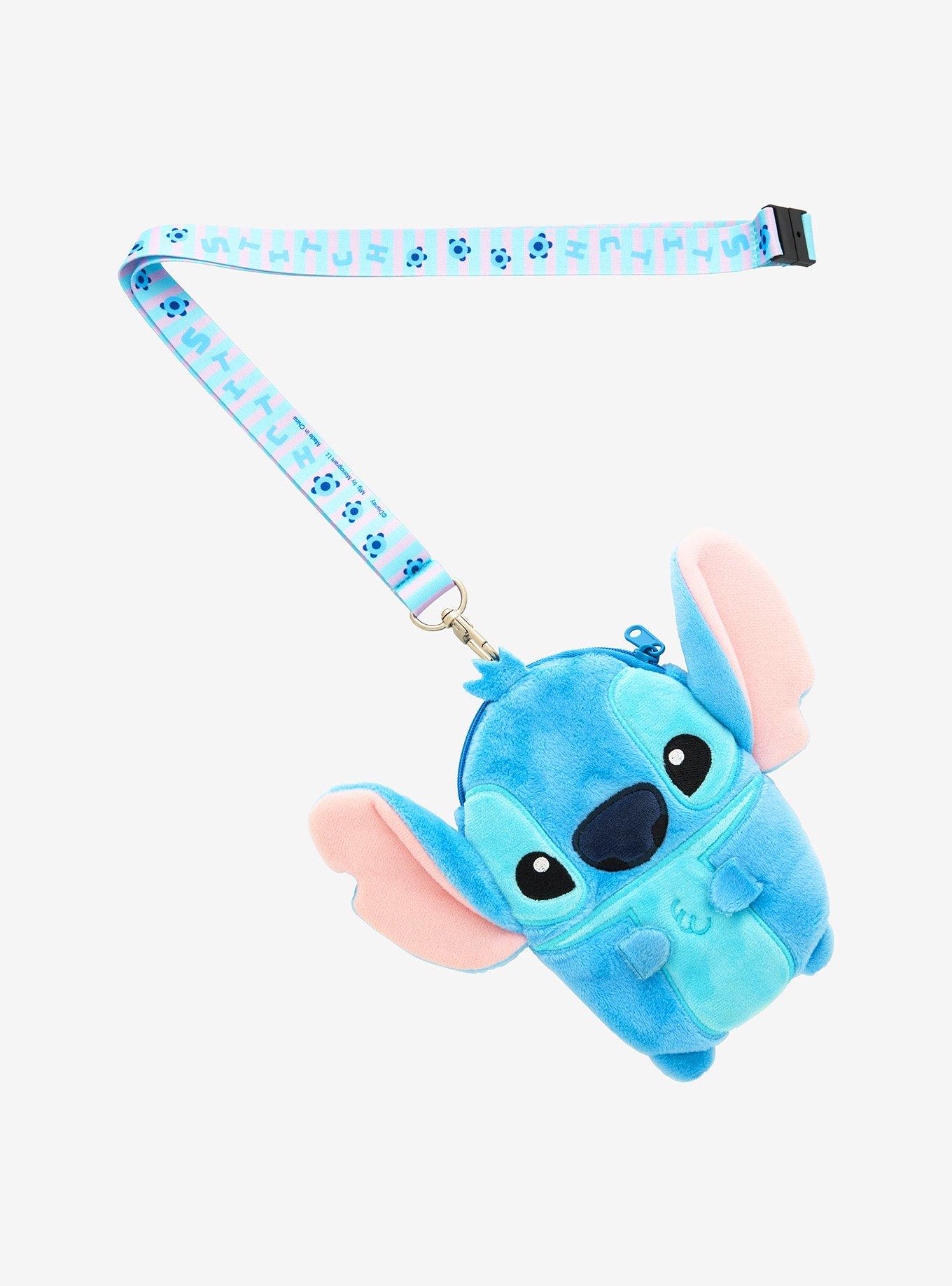 Disney Lilo & Stitch Plush Lanyard Pouch