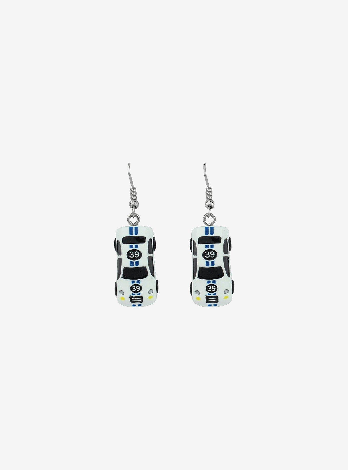 Race Car Figural Drop Earrings, , hi-res