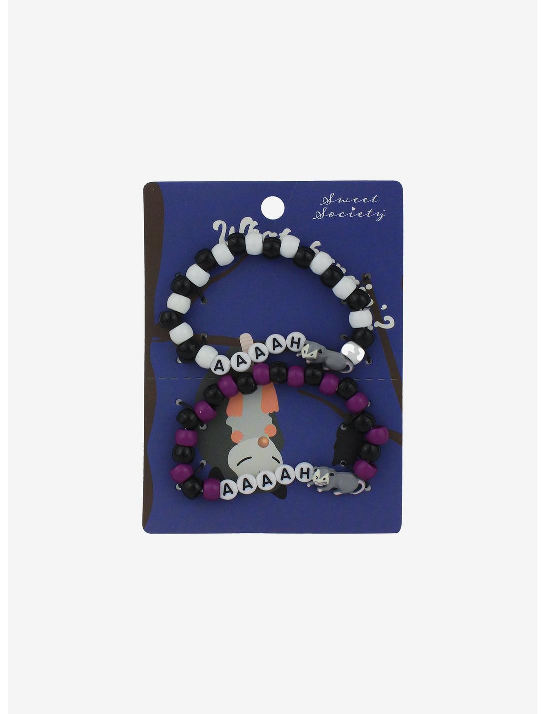 Sweet Society Possum Best Friend Beaded Bracelet Set, , hi-res