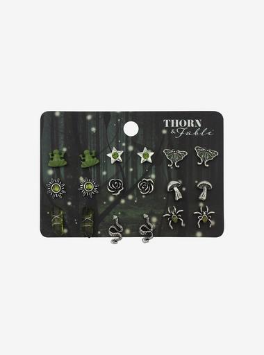 Thorn Fable Forest Grunge Earring Set Hot Topic