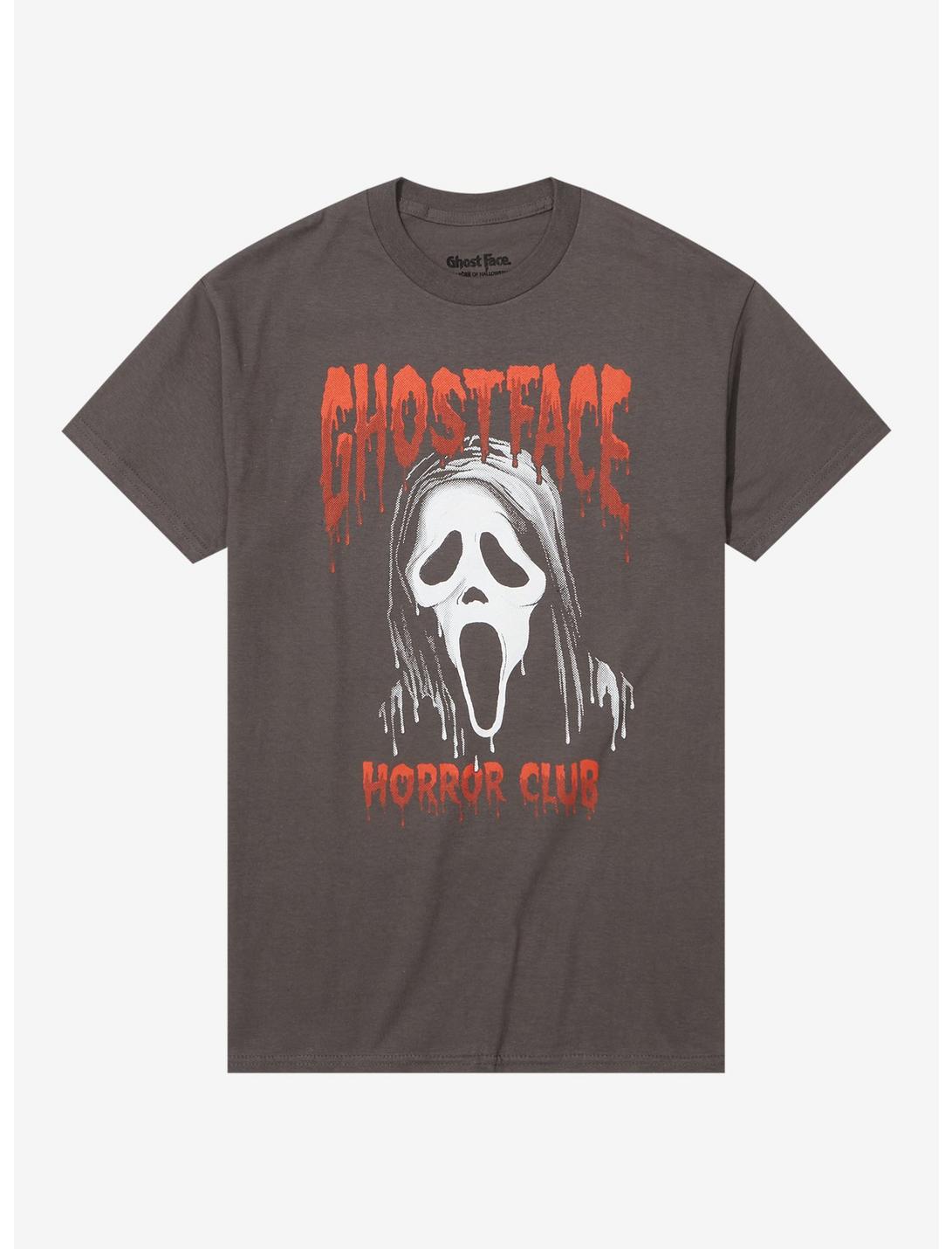 Scream Ghost Face Horror Club T-Shirt, BLACK, hi-res