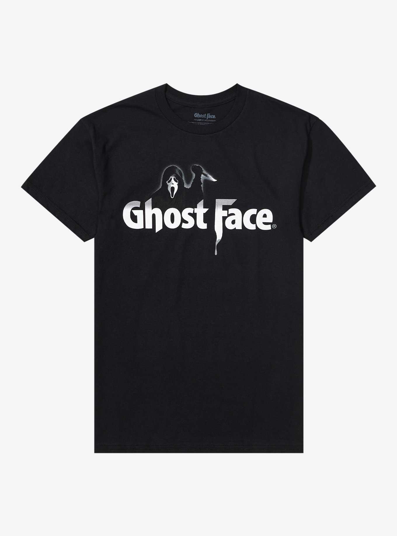 Scream Ghost Face Logo T-Shirt, , hi-res