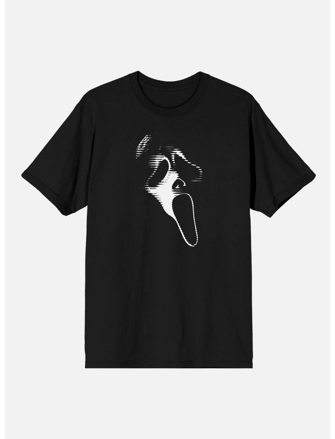 Scream Ghost Face Screen T-Shirt, BLACK, hi-res