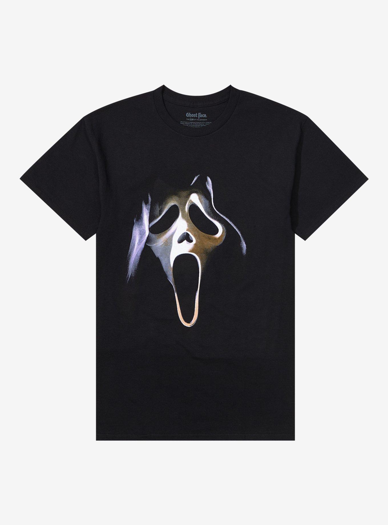 Scream Ghost Face Mask T-Shirt, BLACK, hi-res