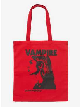 Olivia Rodrigo Vampire Red Tote Bag, , hi-res