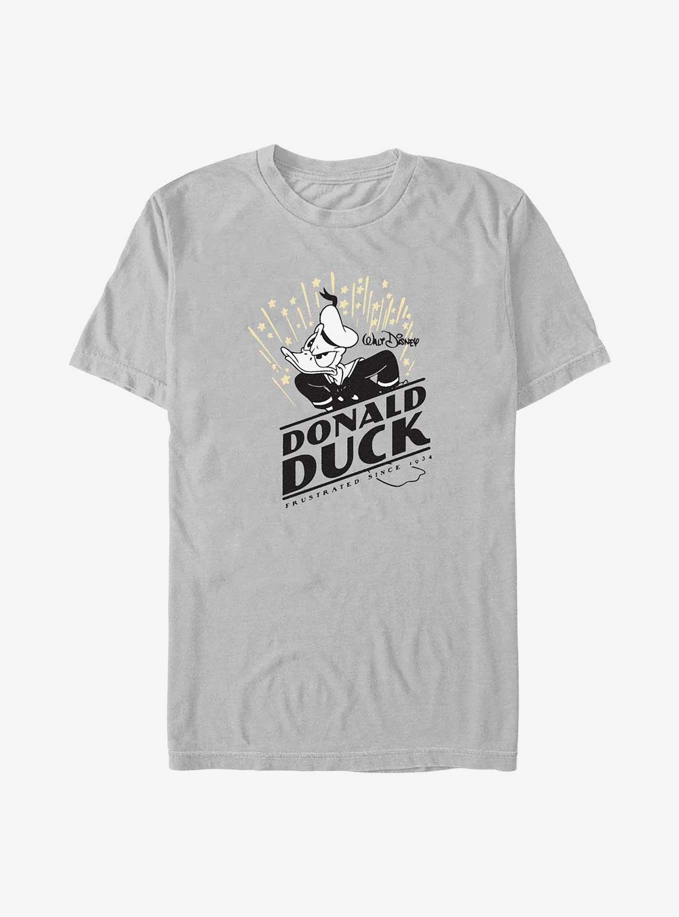 Disney 100 Donald Duck Frustrated T-Shirt, SILVER, hi-res