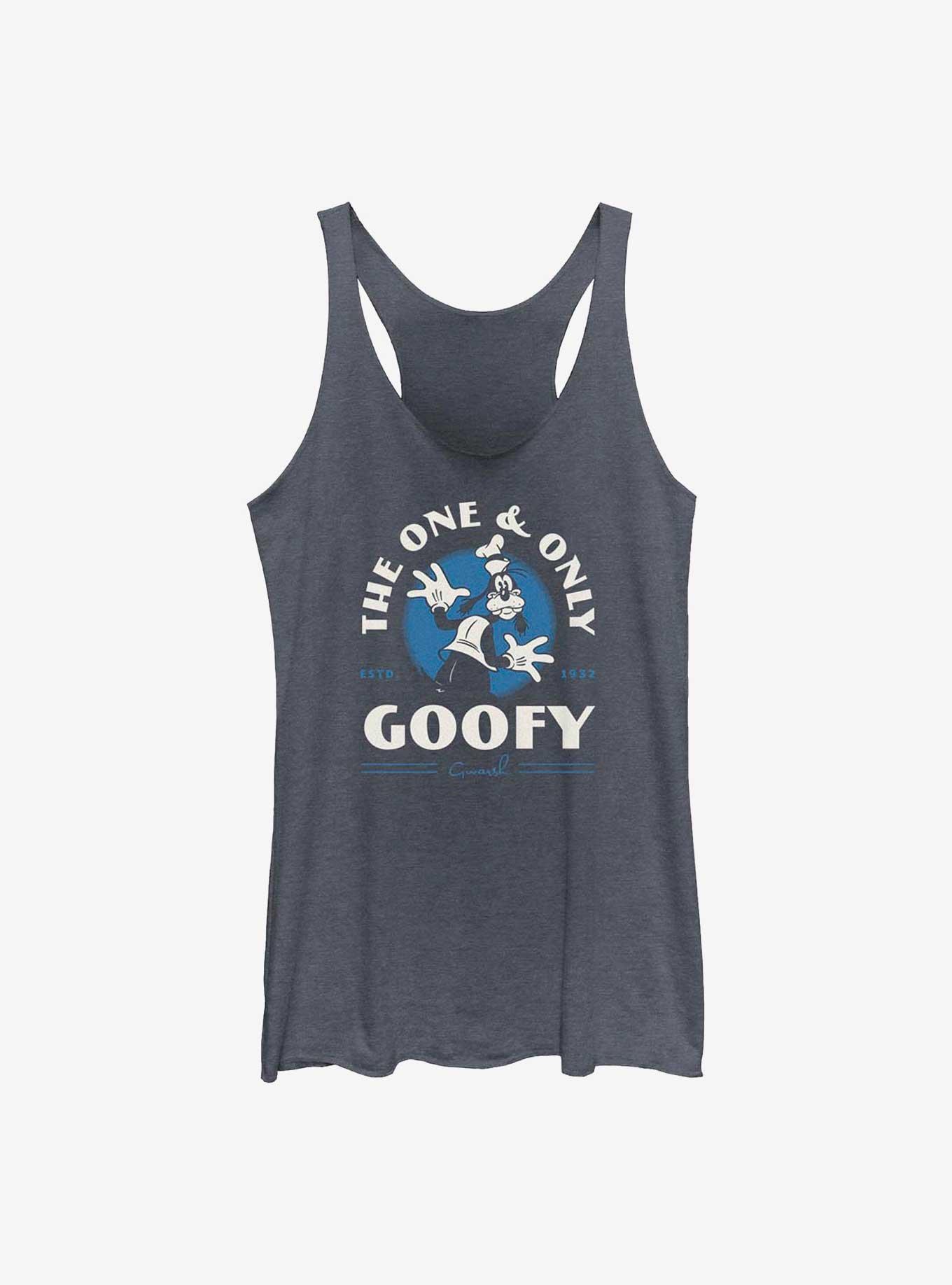 Disney 100 The One & Only Goofy Girls Tank, NAVY HTR, hi-res