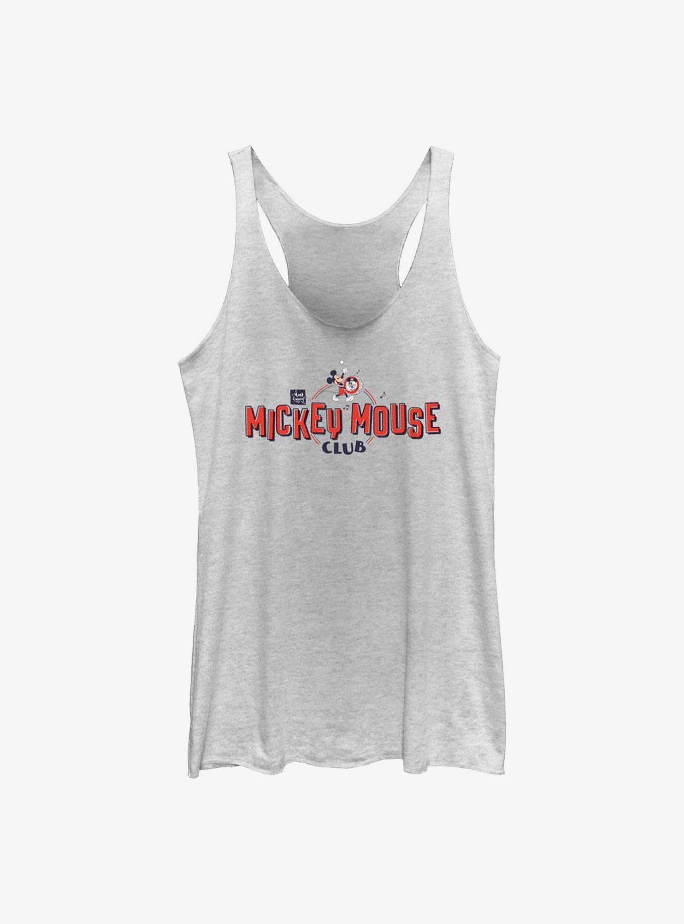 Disney 100 Mickey Mouse Club Logo Girls Tank, , hi-res