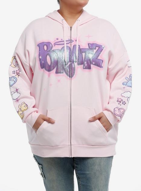 Bratz Slumber Party Girls Oversized Hoodie Plus Size | Hot Topic