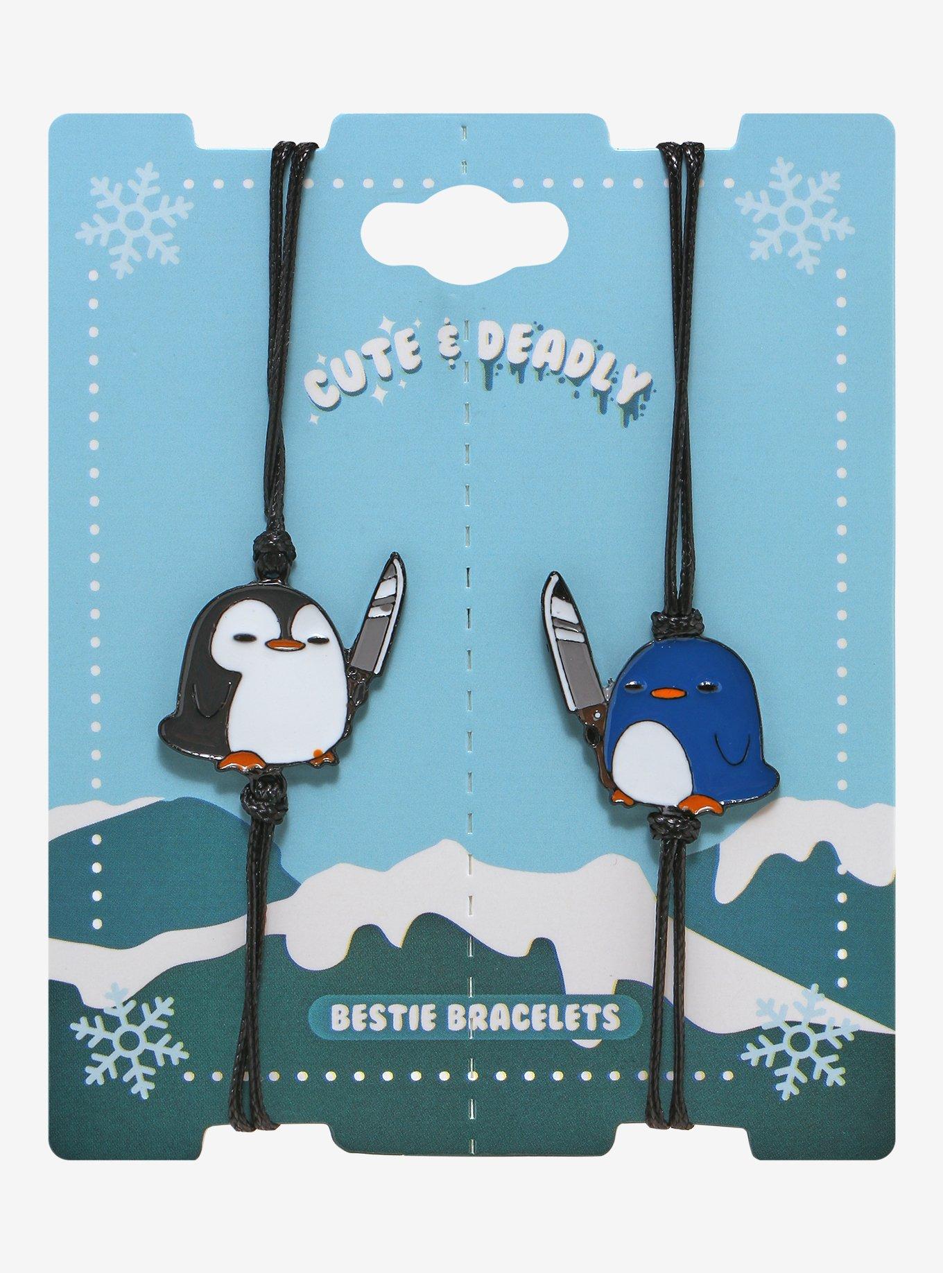Penguin Weapon Best Friend Cord Bracelet Set