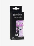 Blackheart Purple Mushroom Faux Nail Set, , hi-res