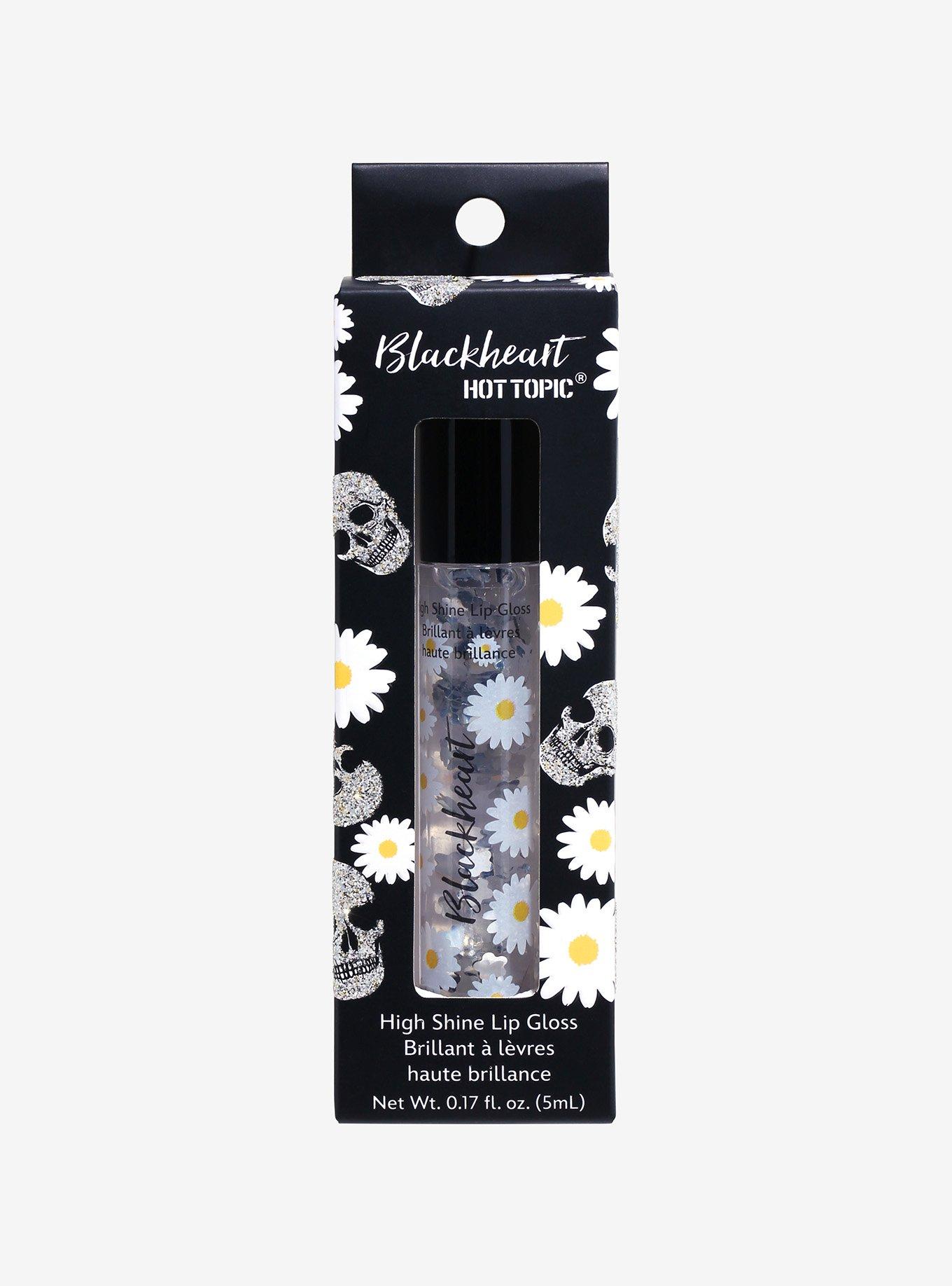 Blackheart Daisy Glitter Lip Gloss, , hi-res