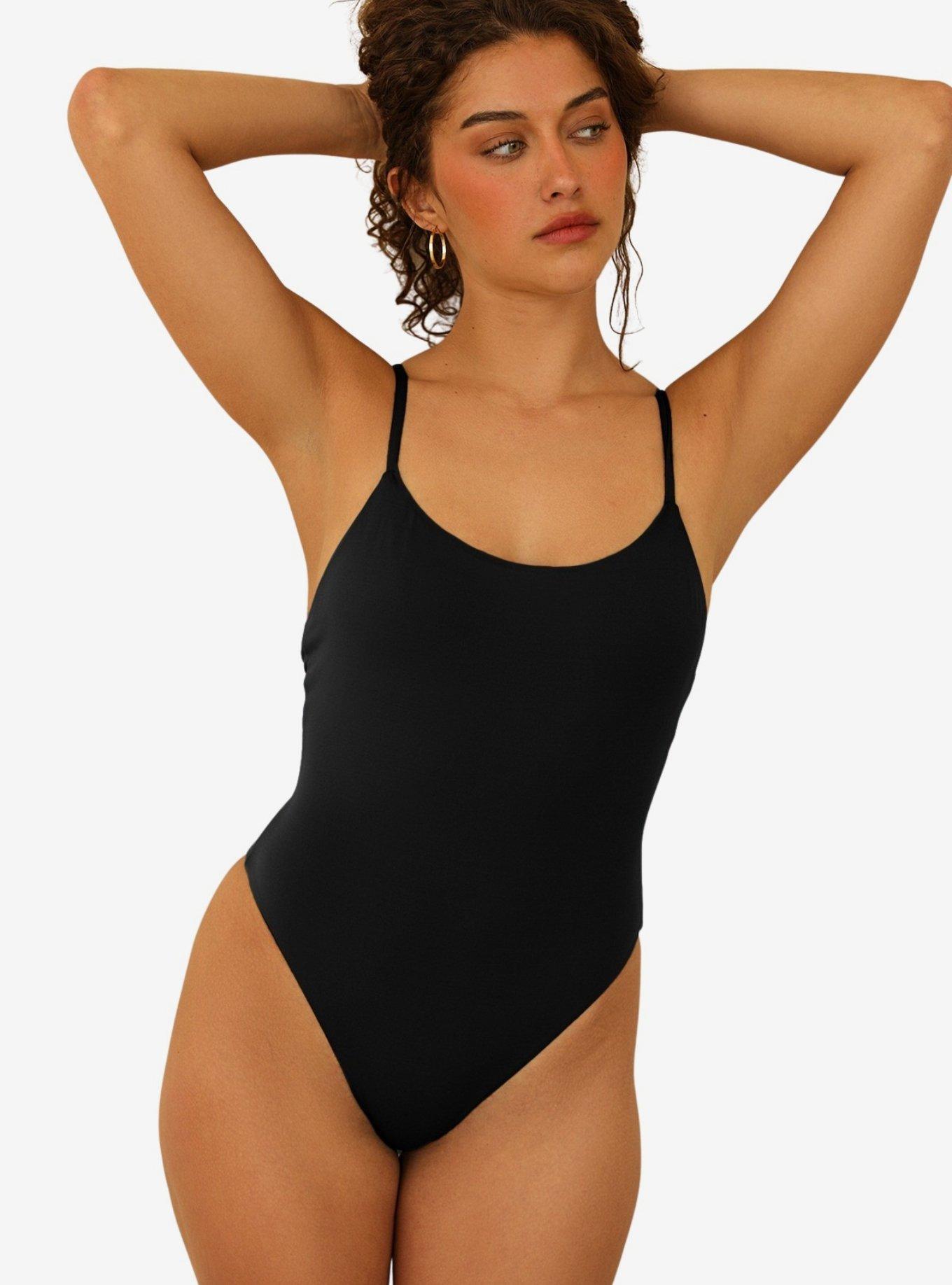 Dippin' Daisy's Star One Piece Black, BLACK, hi-res