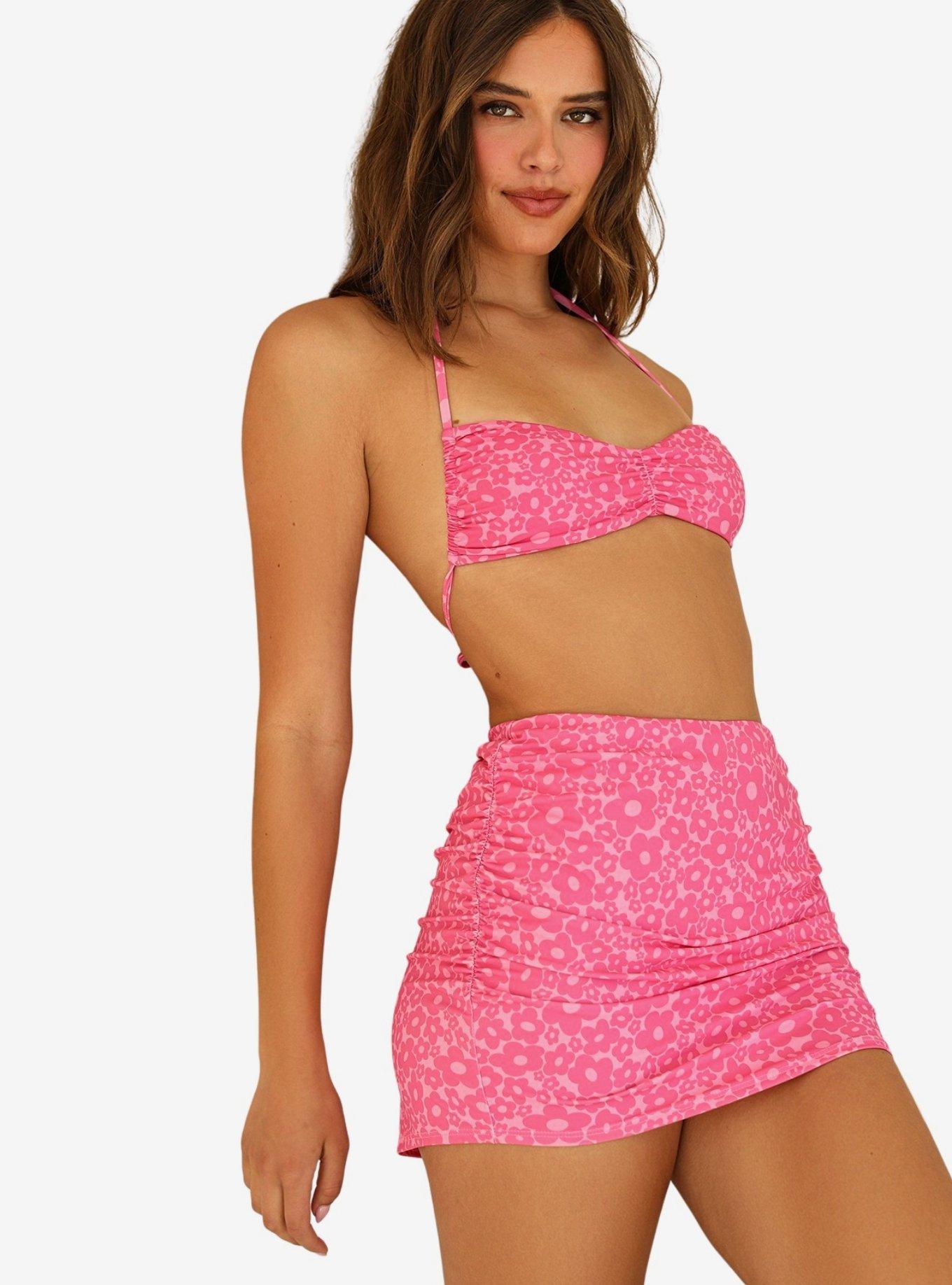 Dippin' Daisy's Lucky Swim Skirt Cover-Up Flower Power, , hi-res