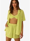 Dippin' Daisy's Mary-Kate Swim Top Cover-Up Lime Green, GREEN, hi-res