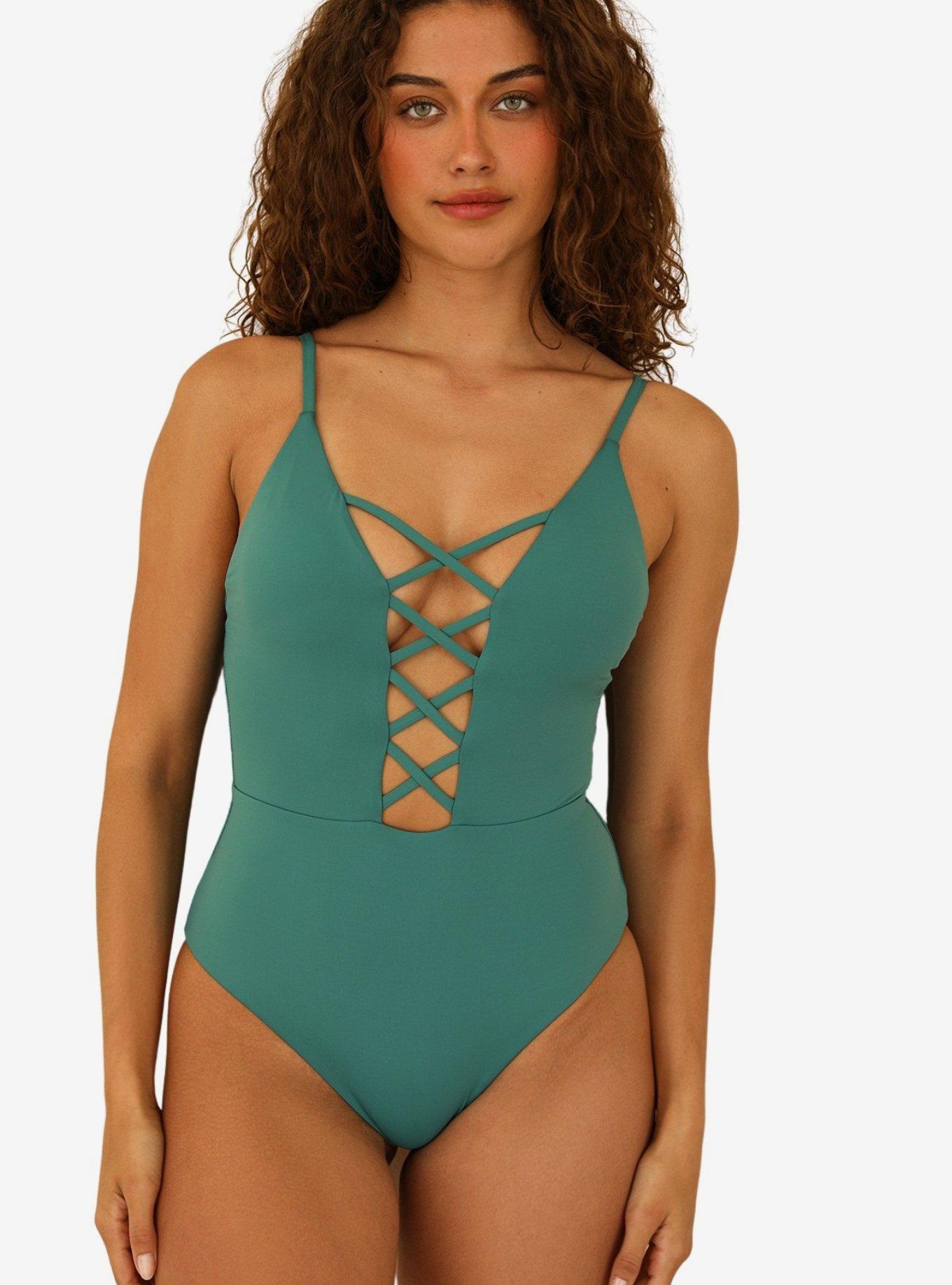 Dippin' Daisy's Bliss One Piece Blue Envy, BLUE, hi-res