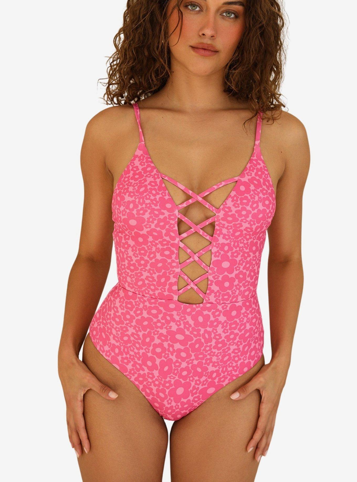Dippin' Daisy's Bliss One Piece Flower Power, MULTI, hi-res