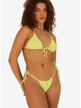 Dippin' Daisy's Cove Swim Top Lime Green, GREEN, hi-res