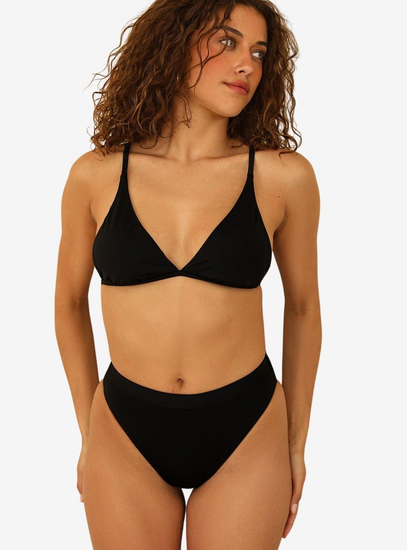 Dippin' Daisy's Playa Swim Top Black, BLACK, hi-res