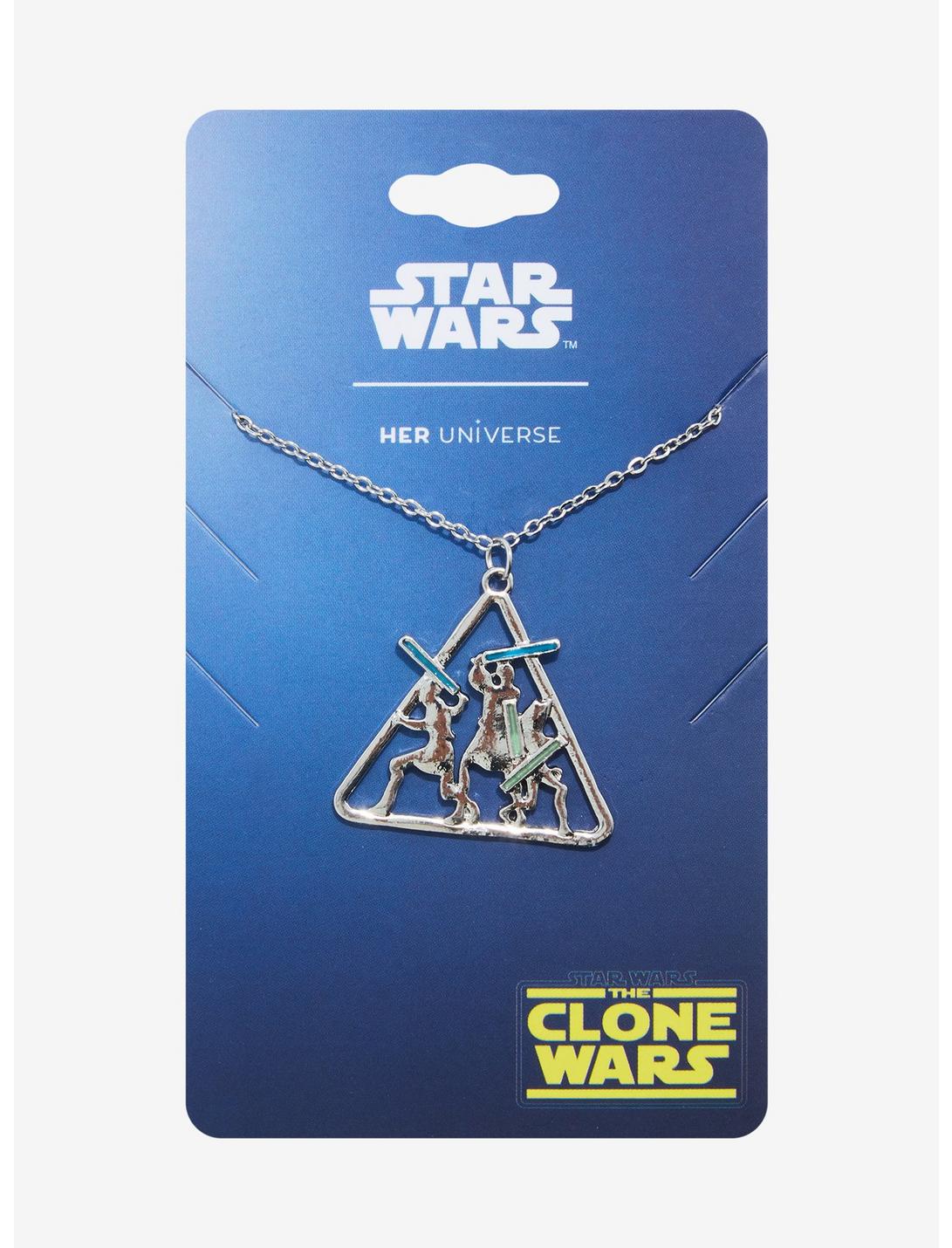Her Universe Star Wars: The Clone Wars Trio Necklace Her Universe Exclusive, , hi-res