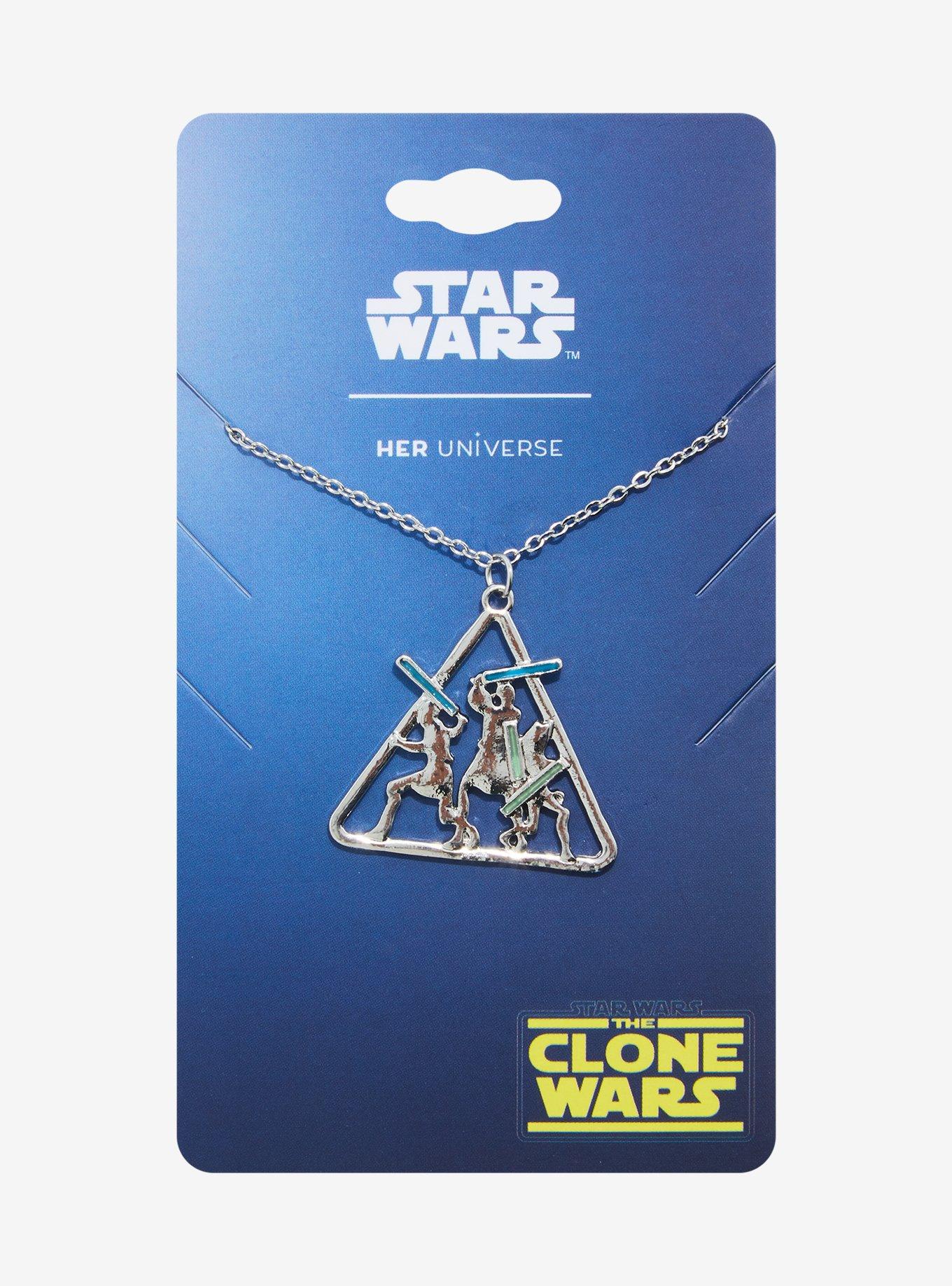 Her Universe Star Wars: The Clone Wars Trio Necklace Her Universe Exclusive, , hi-res