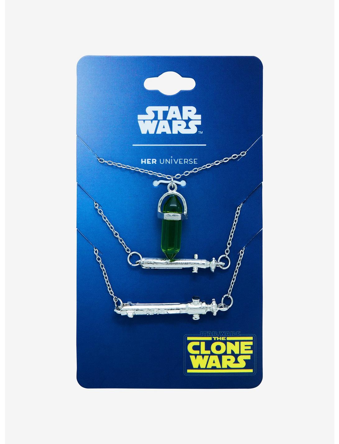 Her Universe Star Wars: The Clone Wars Ahsoka Tano Lightsaber Necklace Her Universe Exclusive, , hi-res