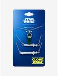 Her Universe Star Wars: The Clone Wars Ahsoka Tano Lightsaber Necklace Her Universe Exclusive, , hi-res
