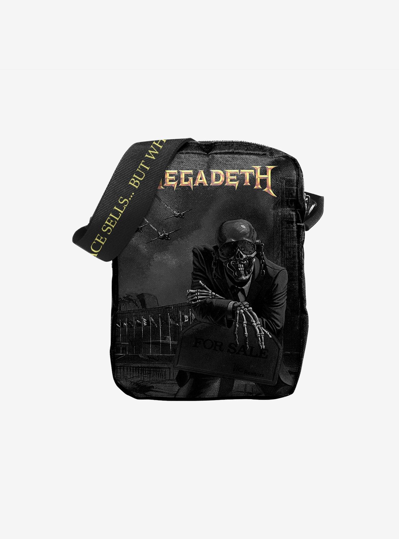 Rocksax Megadeth Peace Sells Crossbody Bag, , hi-res