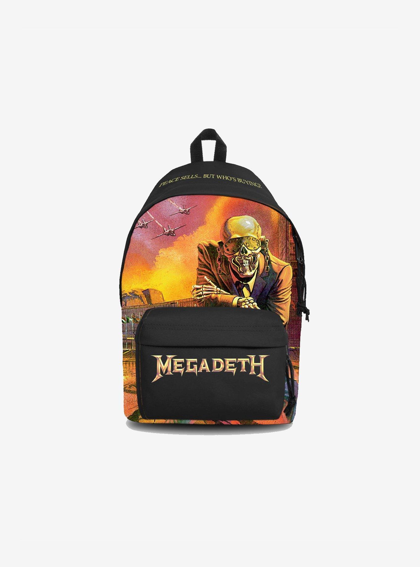 Rocksax Megadeth Peace Sells Daypack Backpack