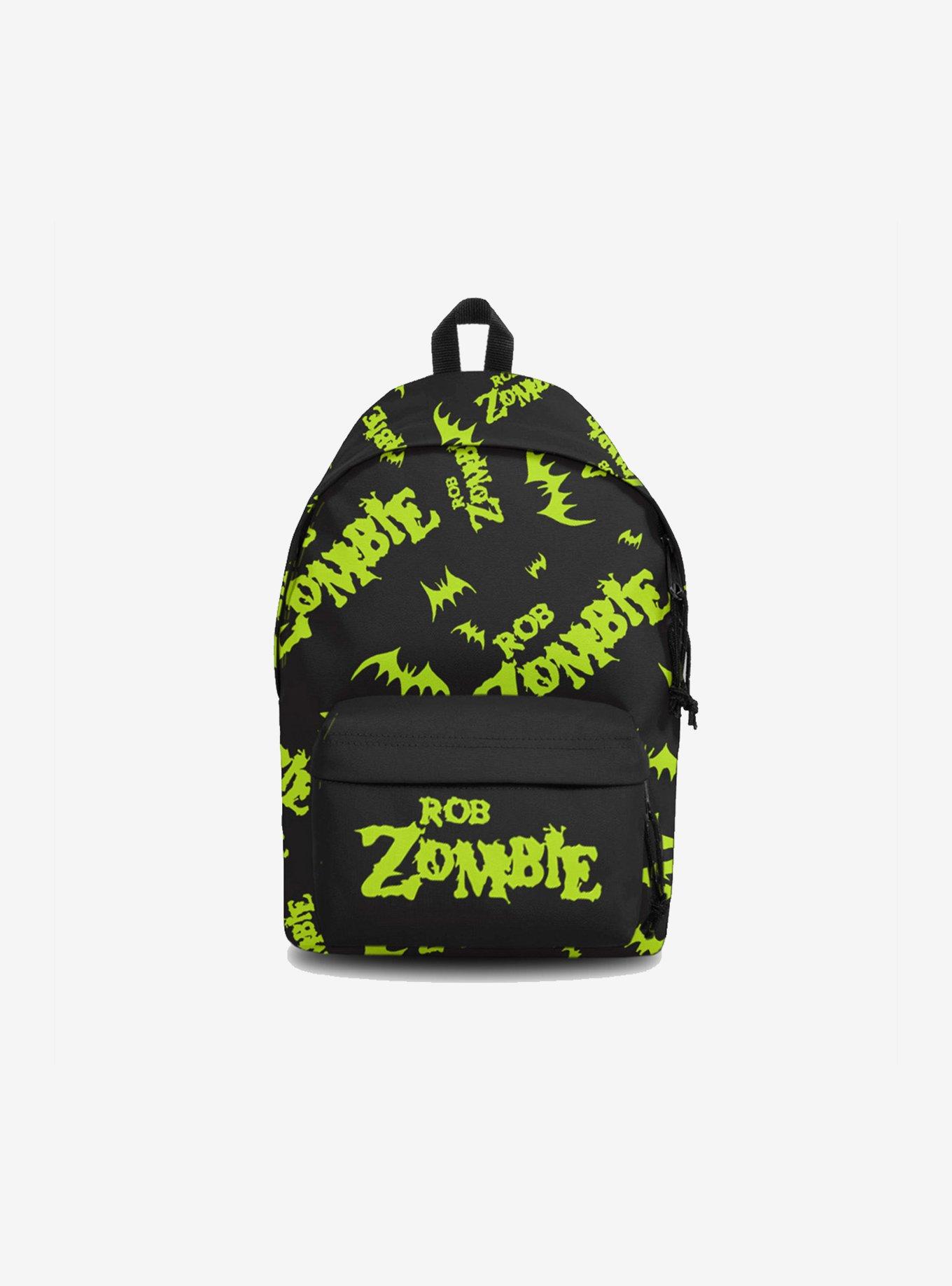 Rocksax Rob Zombie Bats Daypack Backpack, , hi-res