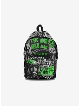 Rocksax Rob Zombie Mad Mad World Daypack Backpack, , hi-res