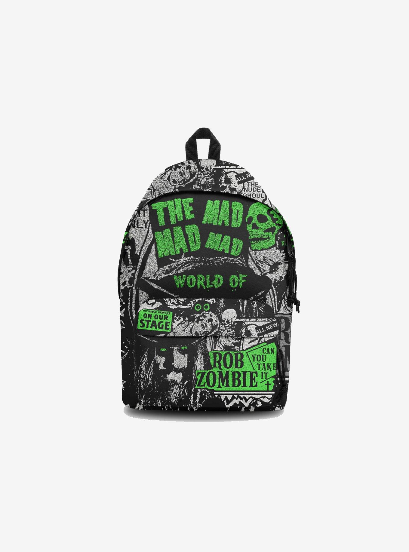 Rocksax Rob Zombie Mini Backpack - Bats