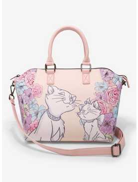 Loungefly Disney The Aristocats Marie & Duchess Floral Satchel Bag, , hi-res