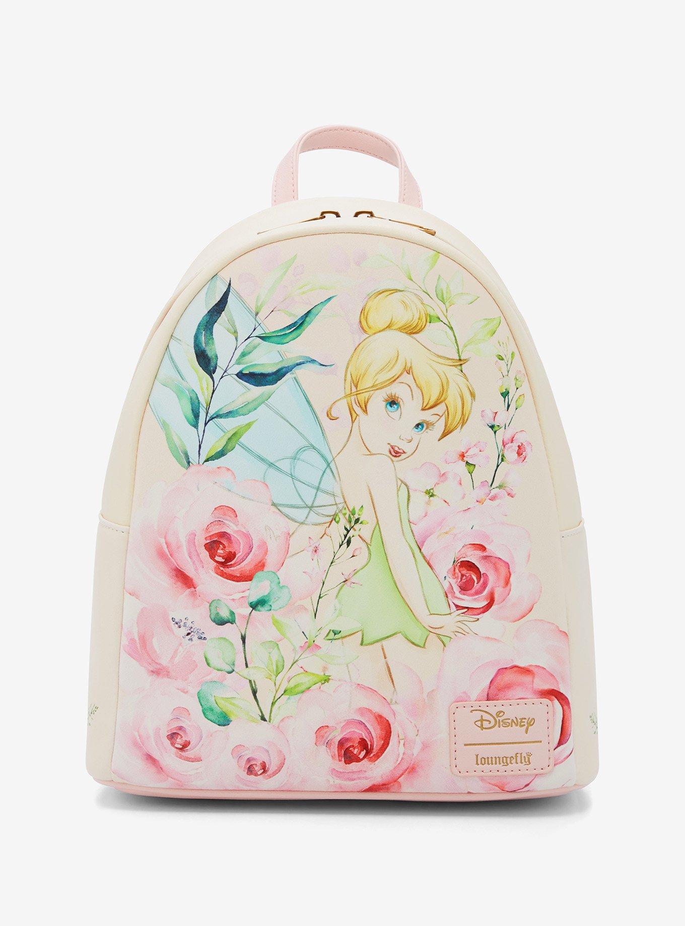 Loungefly Disney Peter Pan Tinker Bell Roses Mini Backpack Hot Topic