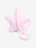 Pastel Pink Star Plush Crossbody Bag, , hi-res
