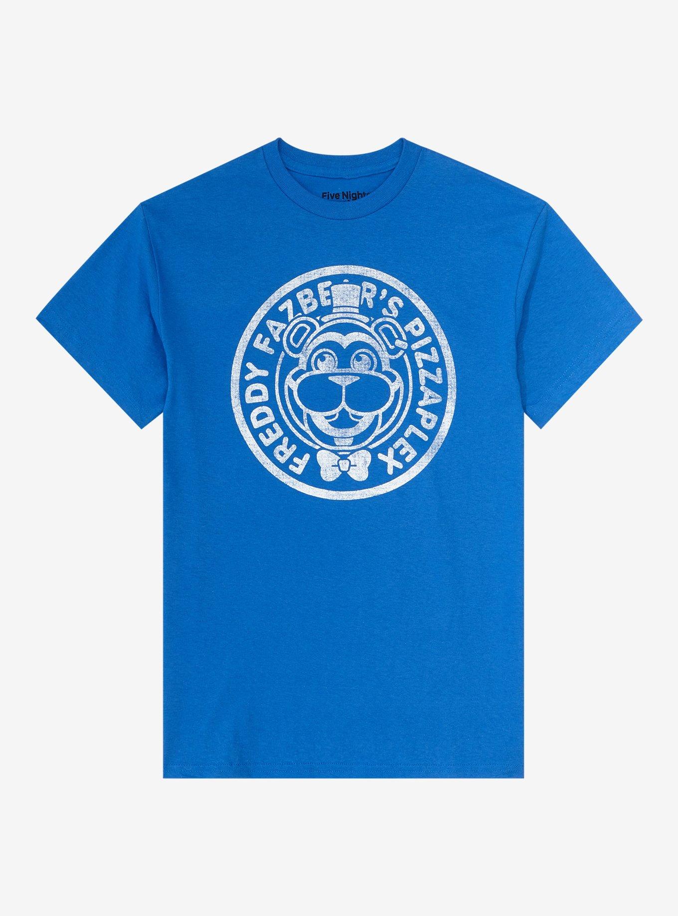 Five Nights At Freddy's Pizzaplex Logo T-Shirt, ROYAL, hi-res