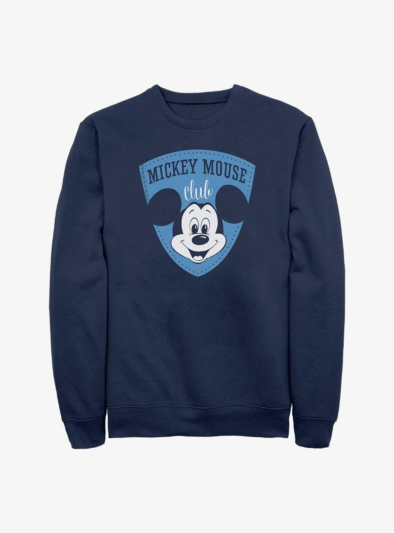Disney100 Mickey Mouse Club Badge Sweatshirt, , hi-res