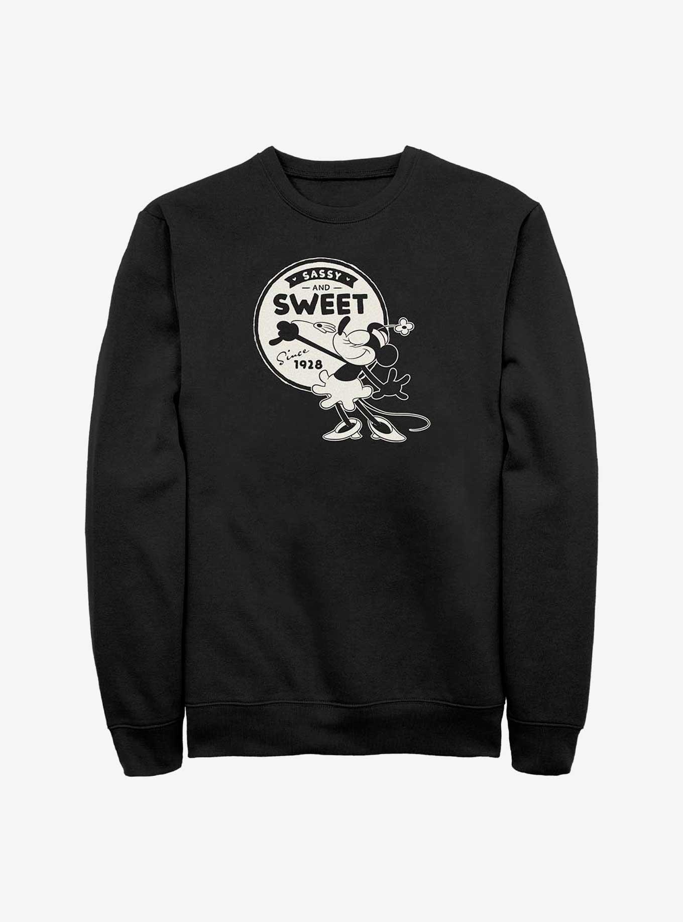 Disney100 Minnie Mouse Sassy and Sweet Sweatshirt
