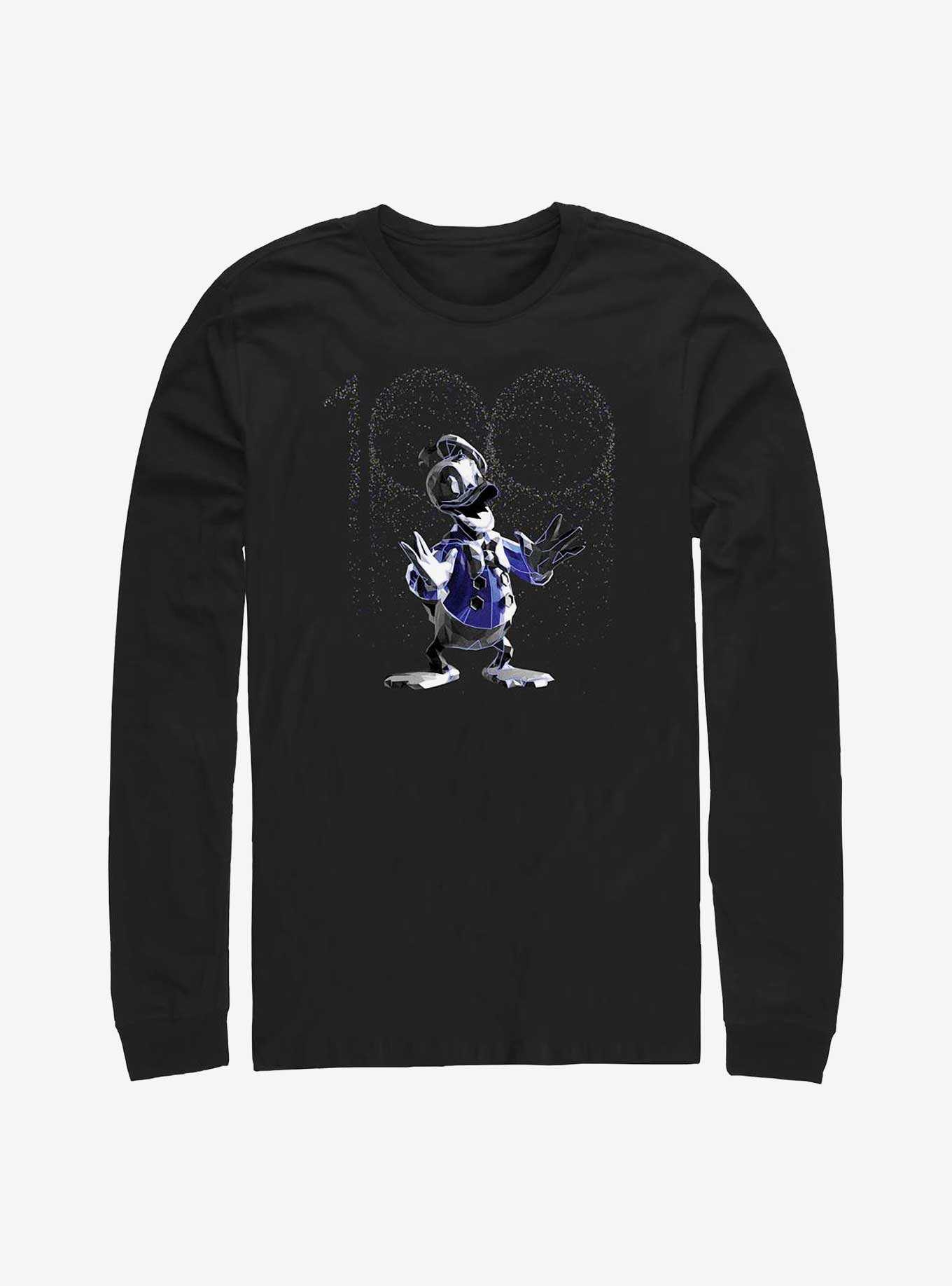 Disney100 Crystal Figurine Donald Long-Sleeve T-Shirt, , hi-res