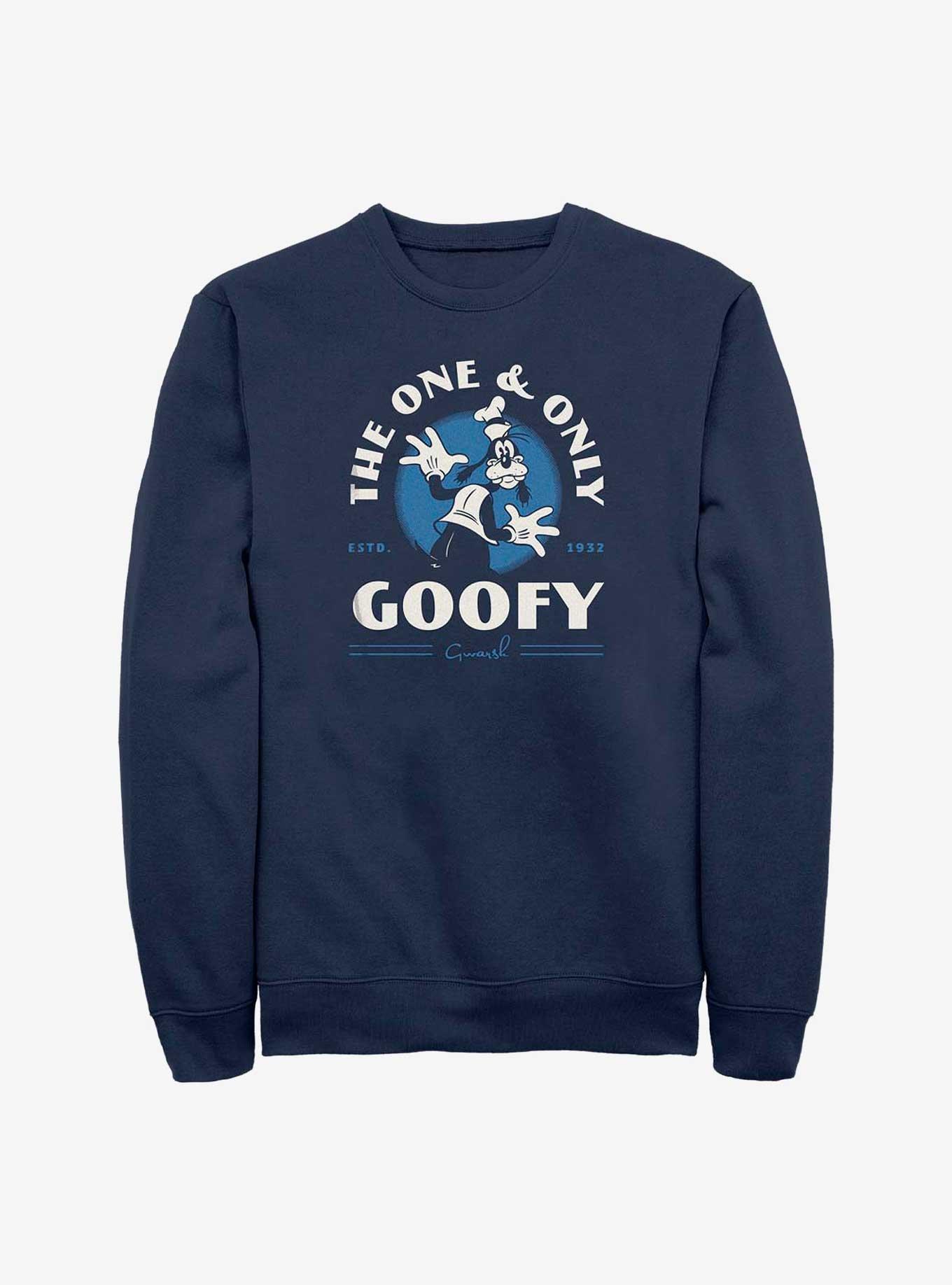 Disney 100 The One & Only Goofy Sweatshirt, NAVY, hi-res