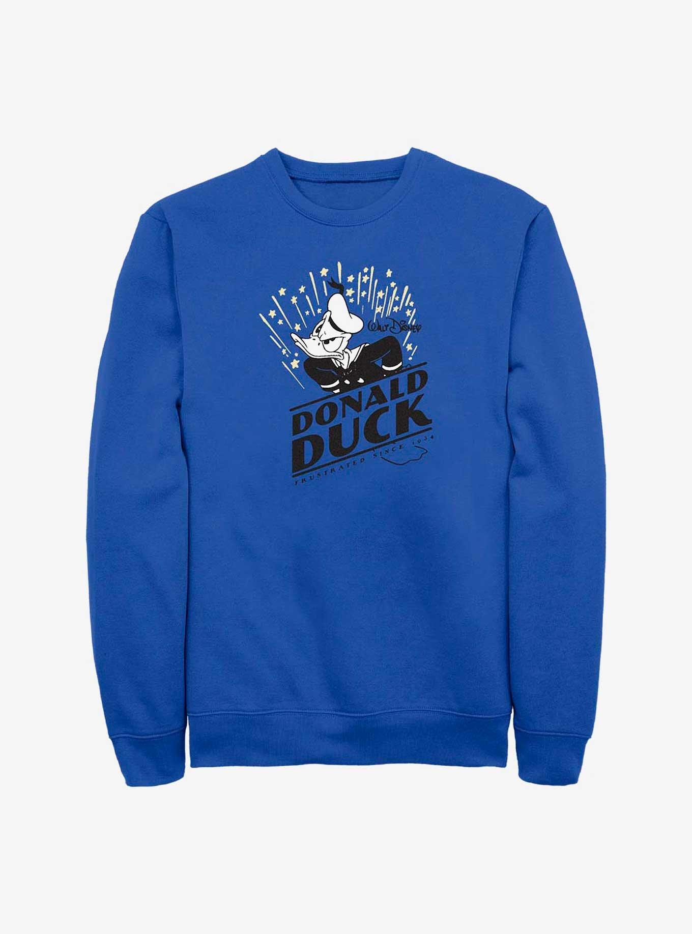 Disney 100 Donald Duck Frustrated Sweatshirt, , hi-res