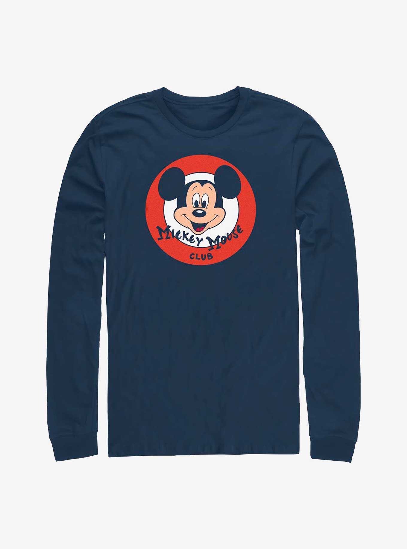 Disney 100 Mickey Mouse Club Long-Sleeve T-Shirt, , hi-res